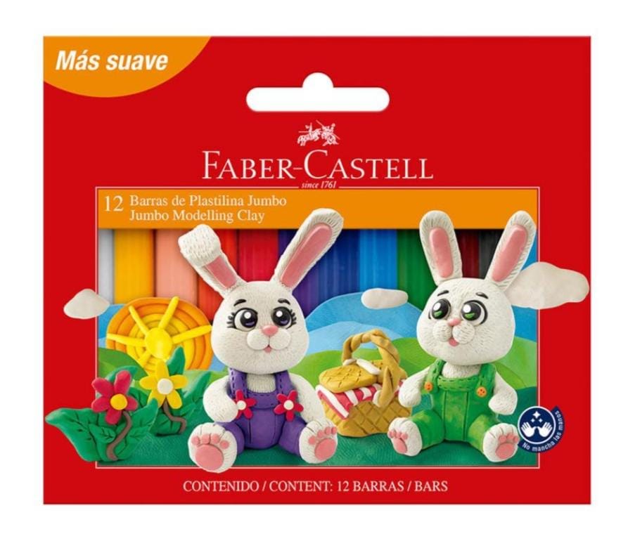 PLASTILINA JUMBO - FABER1