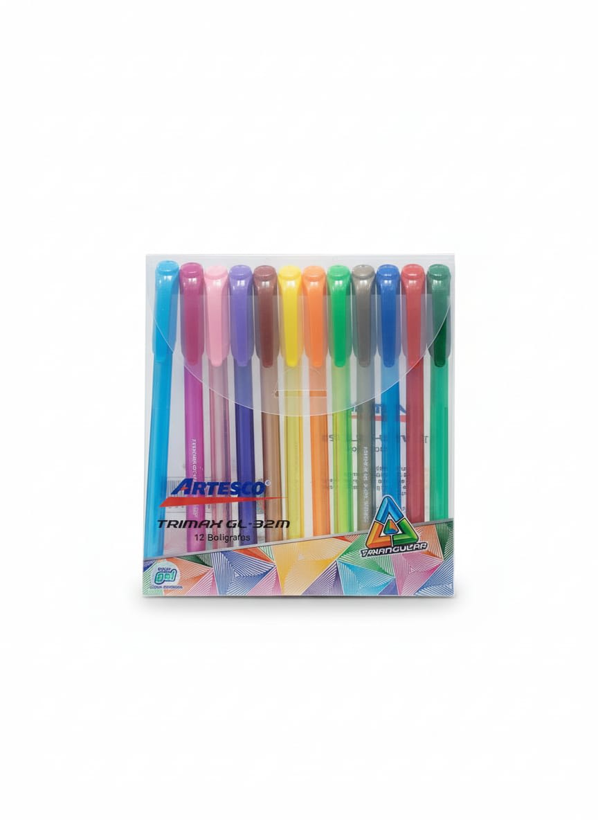 LAPICERO X12 COLORES - ARTESCO1