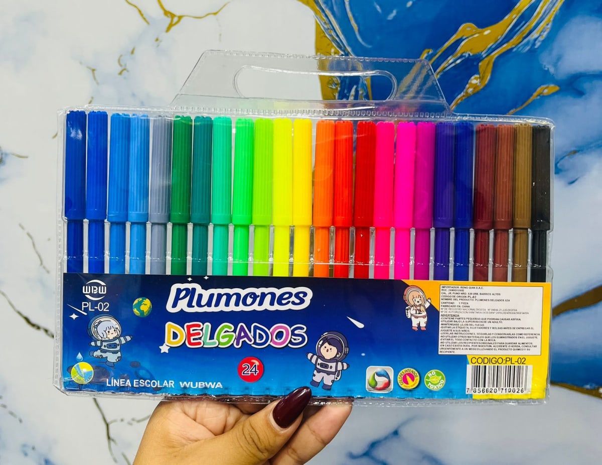 PLUMONES DELGADOS X241
