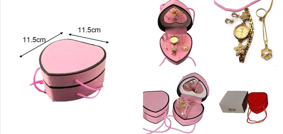 SET DE JOYAS CORAZON1