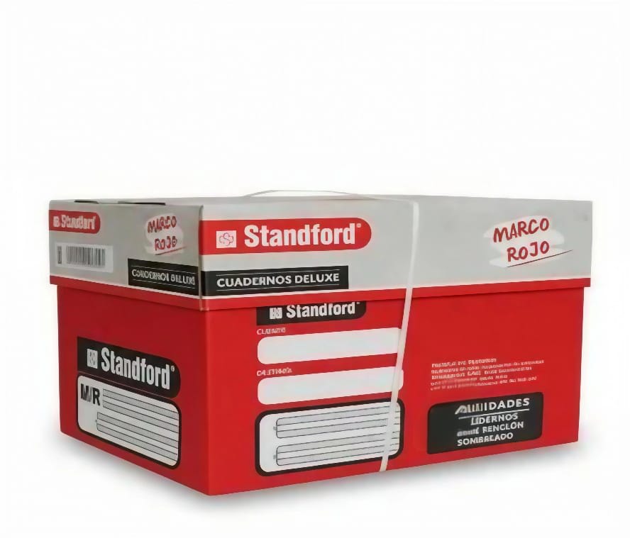 CUADERNO STANDFORD CAJON X503