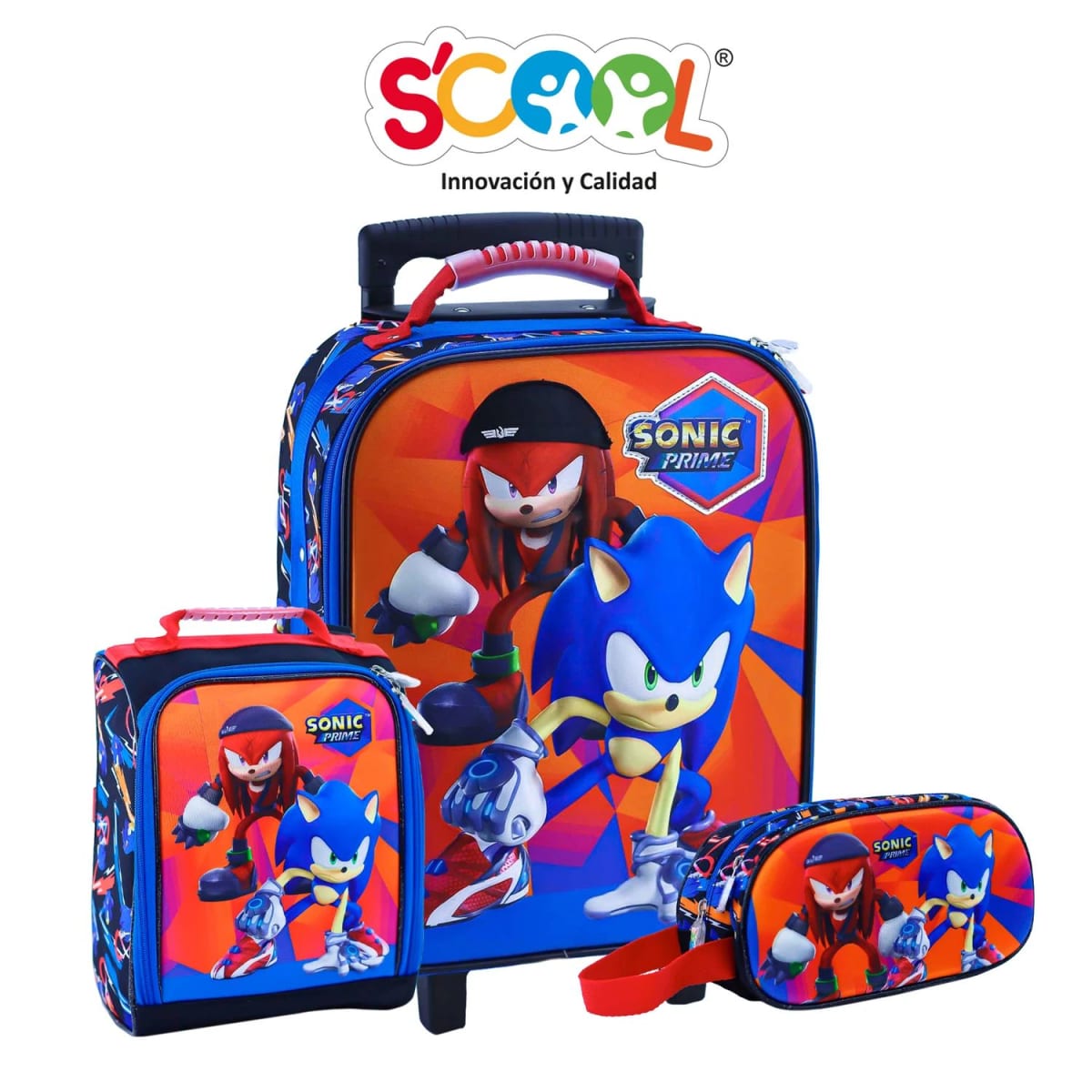 SCOOL MALETA EVA 3D SATIN SONIC PRIME1