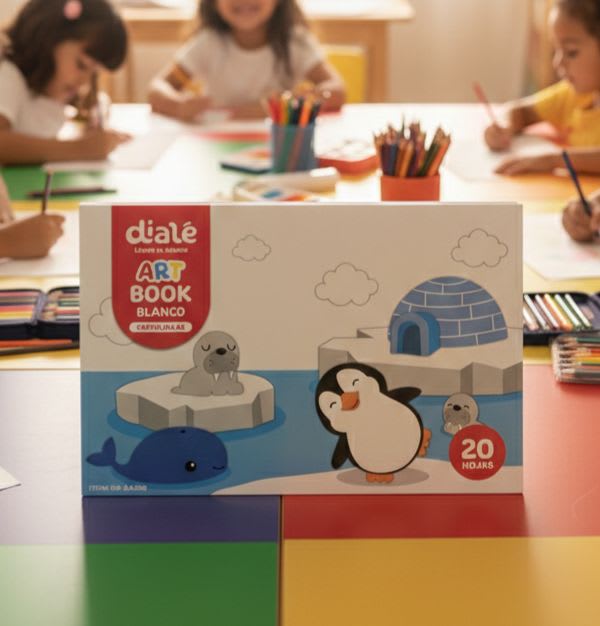 BLOCK CARTULINA BLANCA 20HJ1