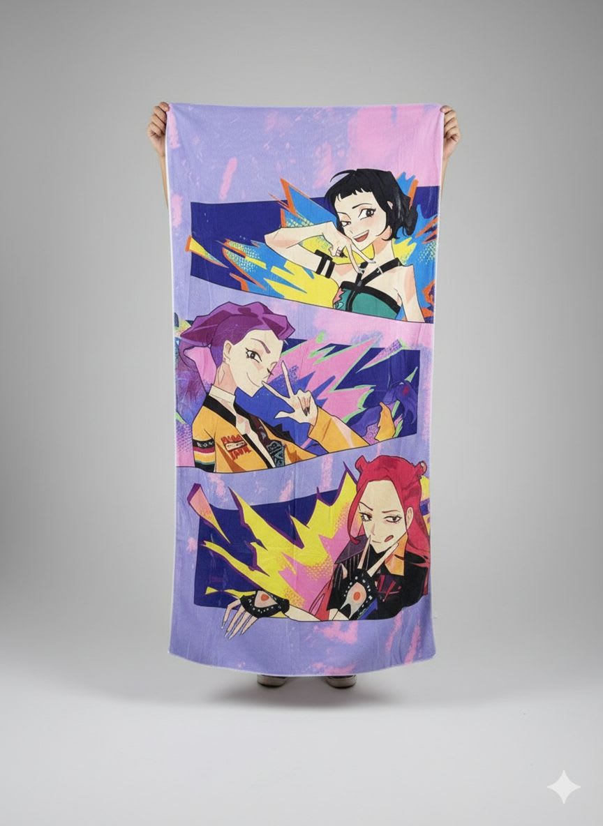 TOALLA DE BAÑO - KPOP4