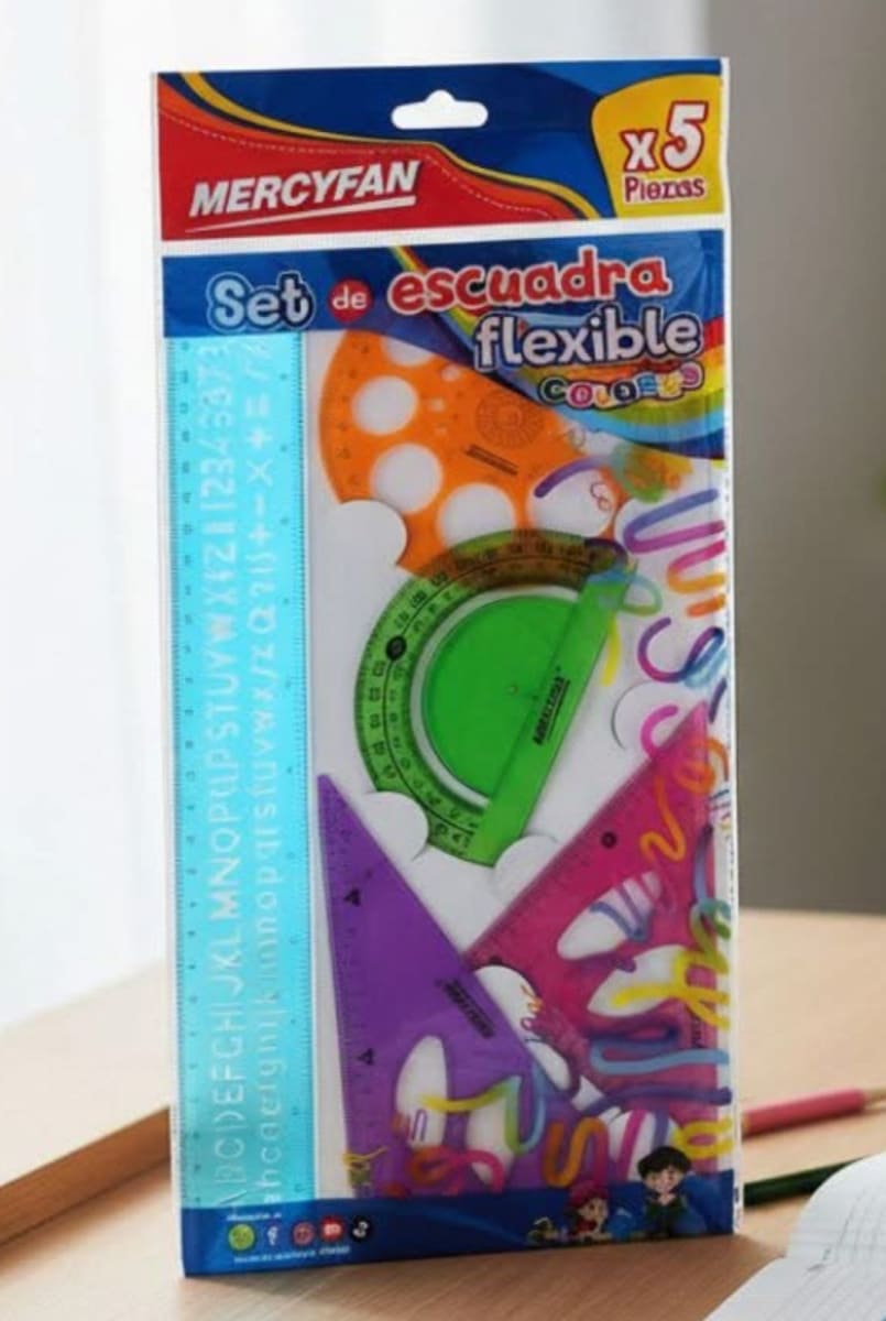 SET ESCUADRA X5 FLEXIBLE - MERCYFAN1