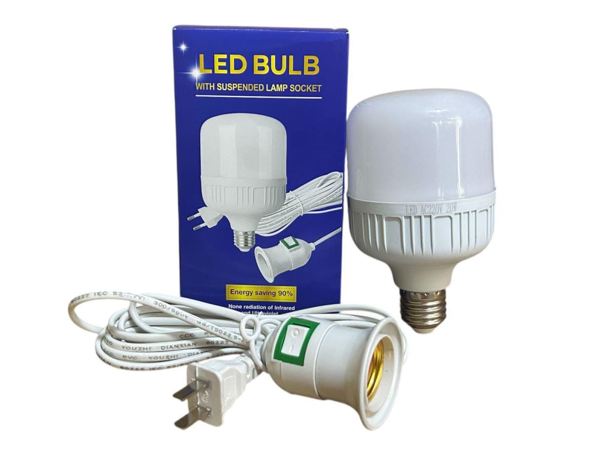 SET DE BOMBILLA Y CABLE1