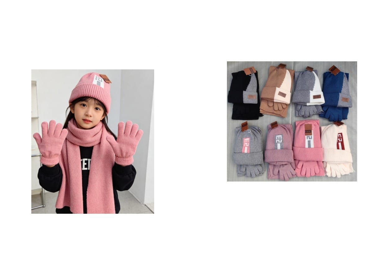 GORRO C/ GUANTES DE INVIERNO1