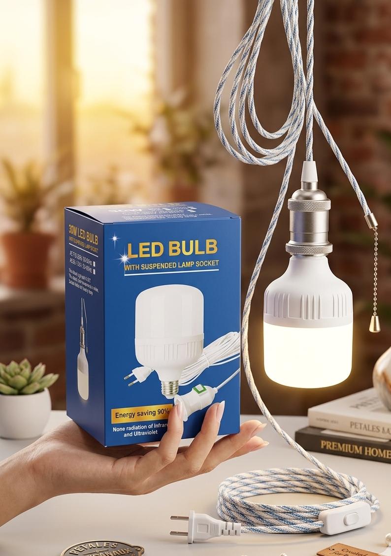 FOCO CON CABLE Y ENCHUFE 30W1
