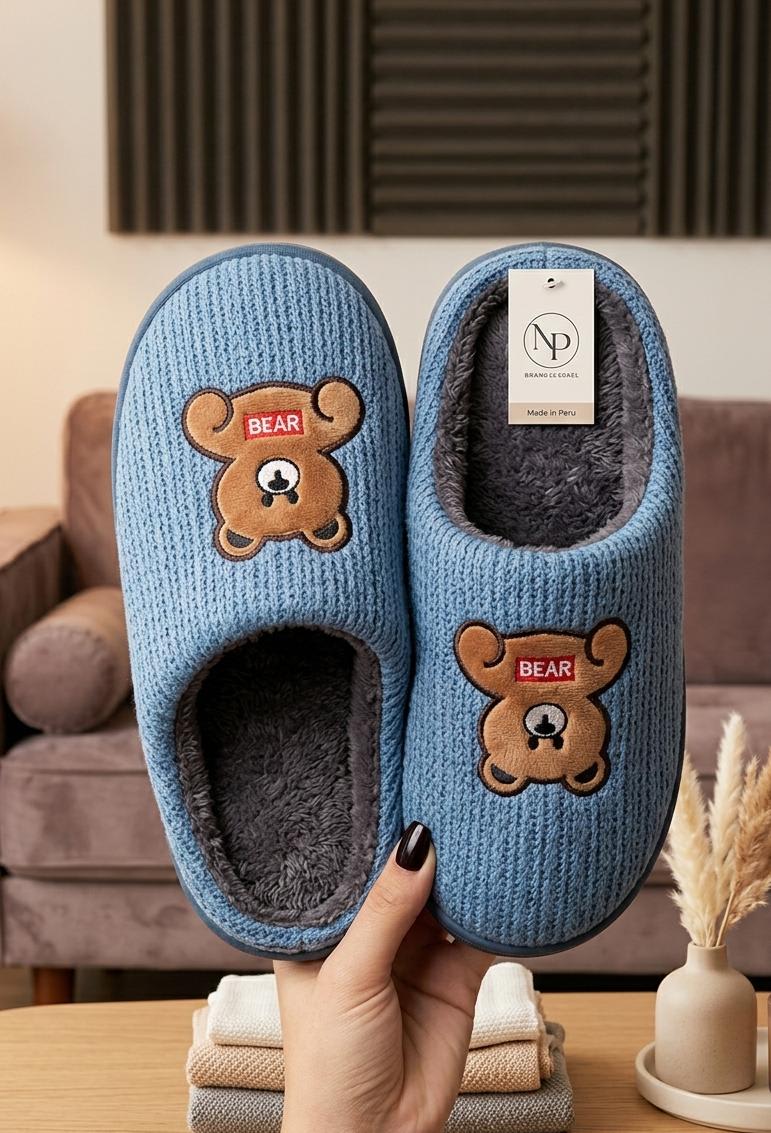 PANTUFLA HOMBRE BEAR 38-451