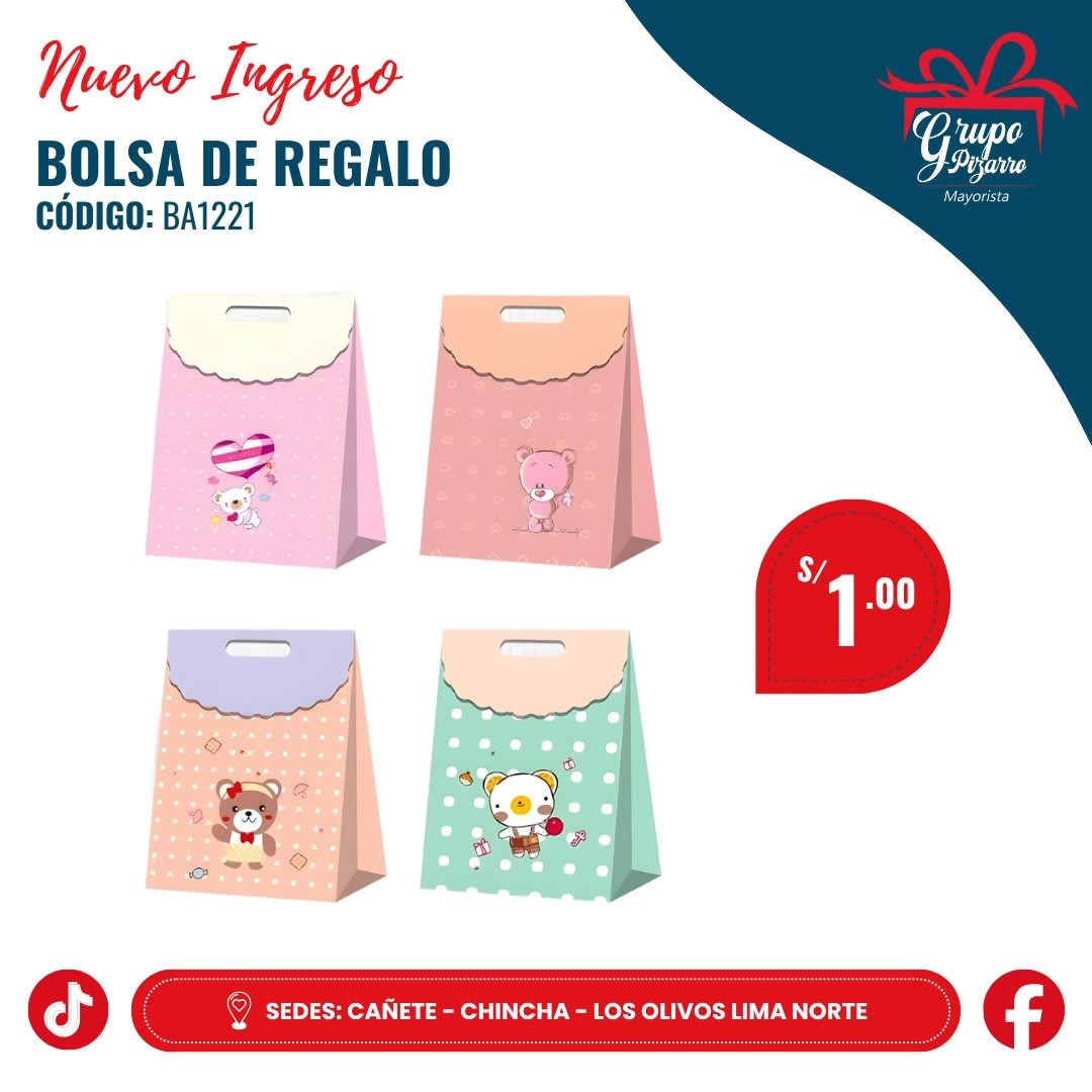 BOLSA REGALO 21*15CM1