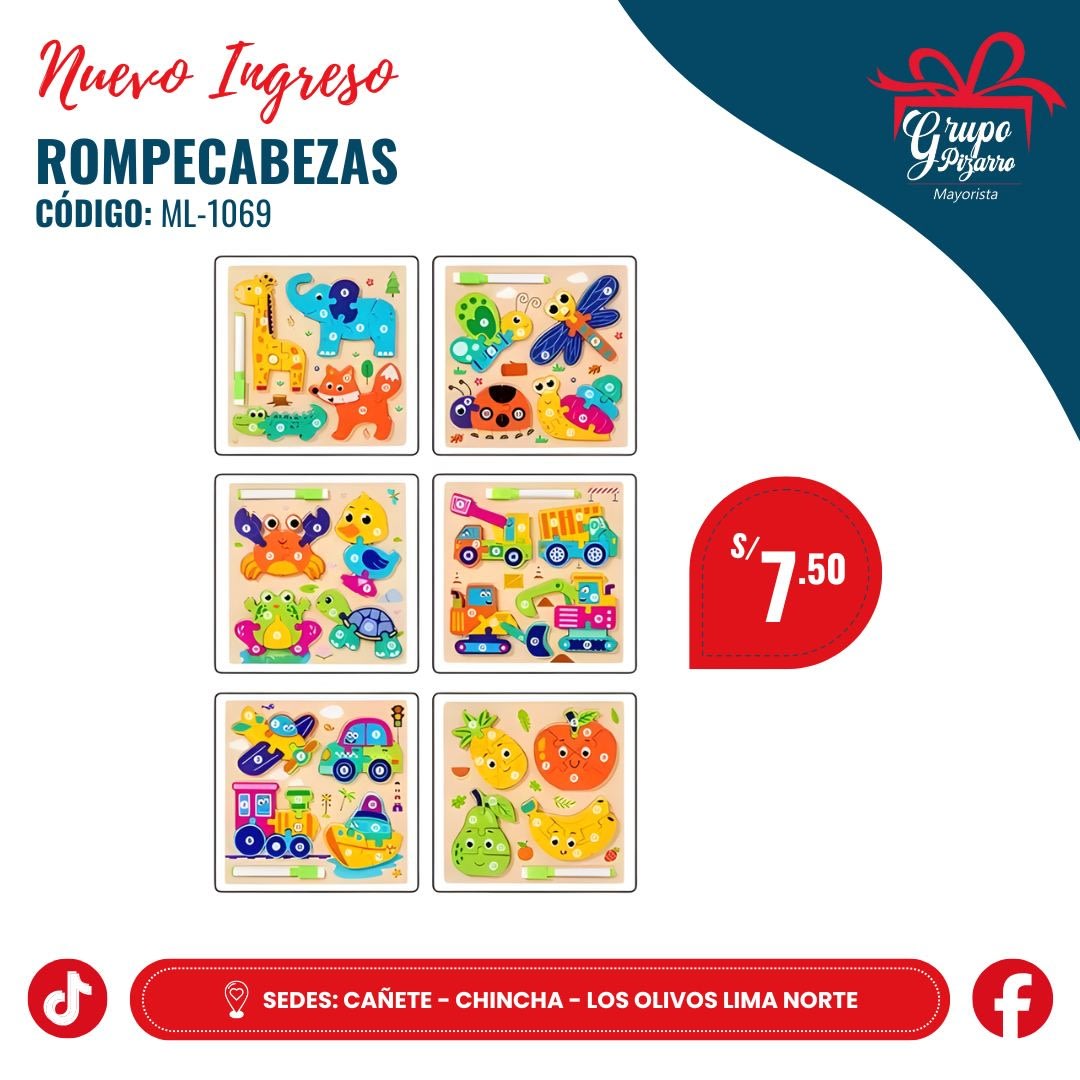 ROMPECABEZA C/ PLUMON1