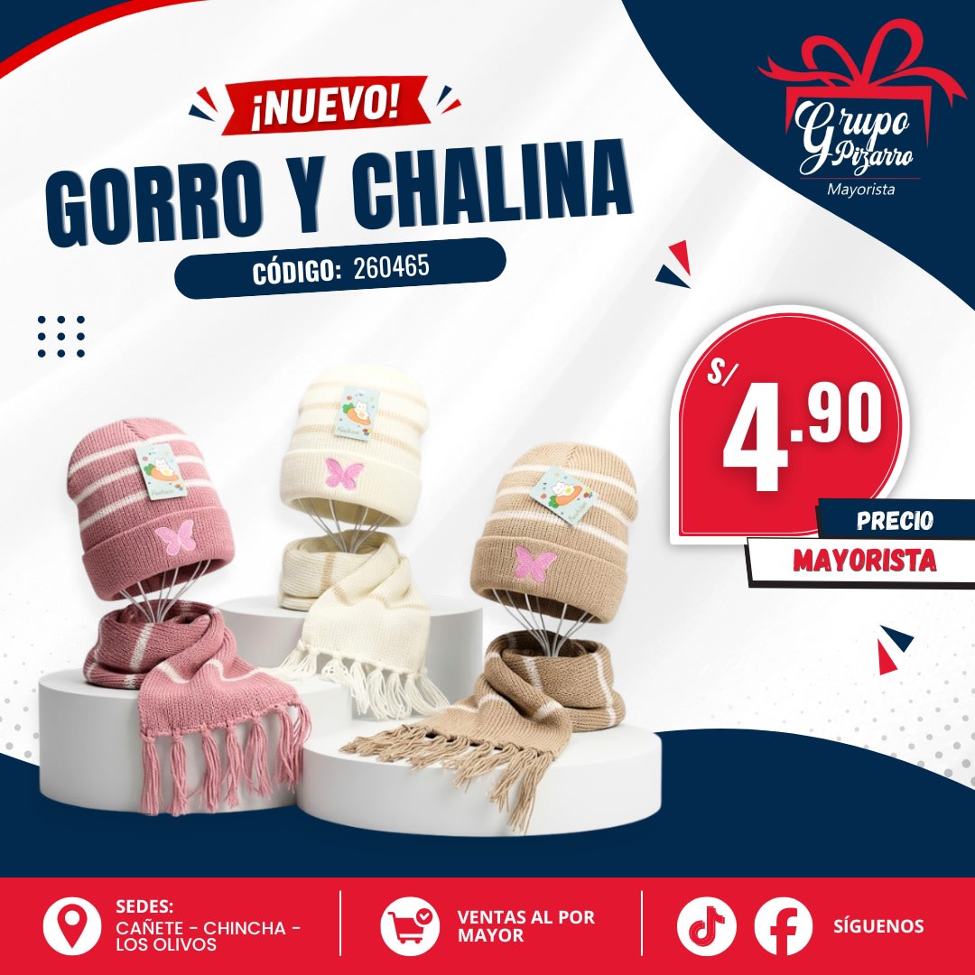 GORRO C/ BUFANDA MARI1