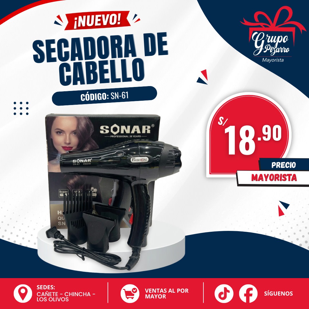 SECADORA SONAR CAJA NEGRA 5 EN 11