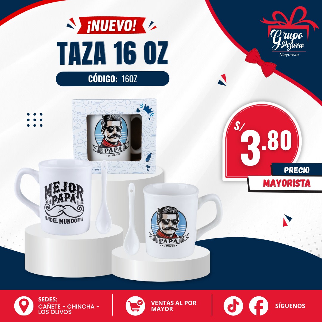 TAZA P/ PAPA 16OZ1