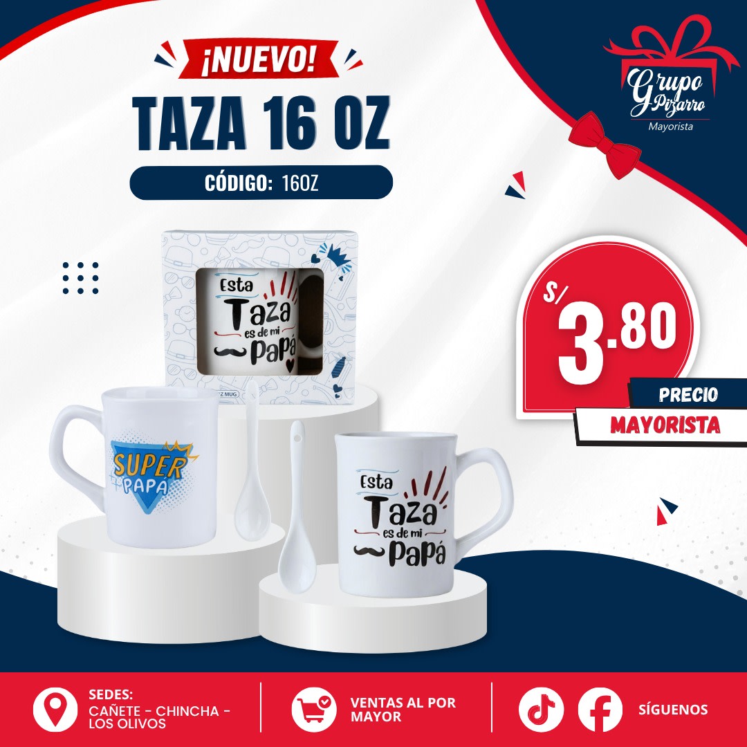 TAZA P/ PAPA 16OZ3
