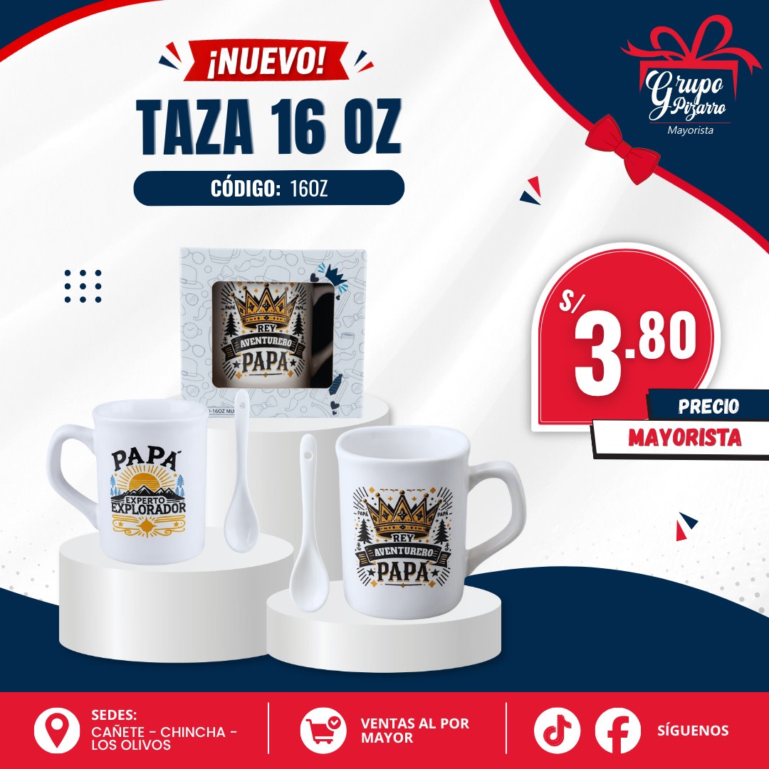 TAZA P/ PAPA 16OZ4