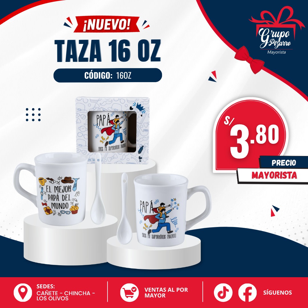 TAZA P/ PAPA 16OZ2