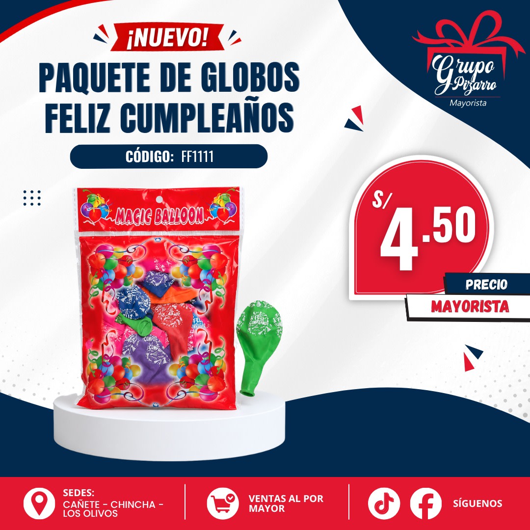 GLOBO FELIZ FF11111