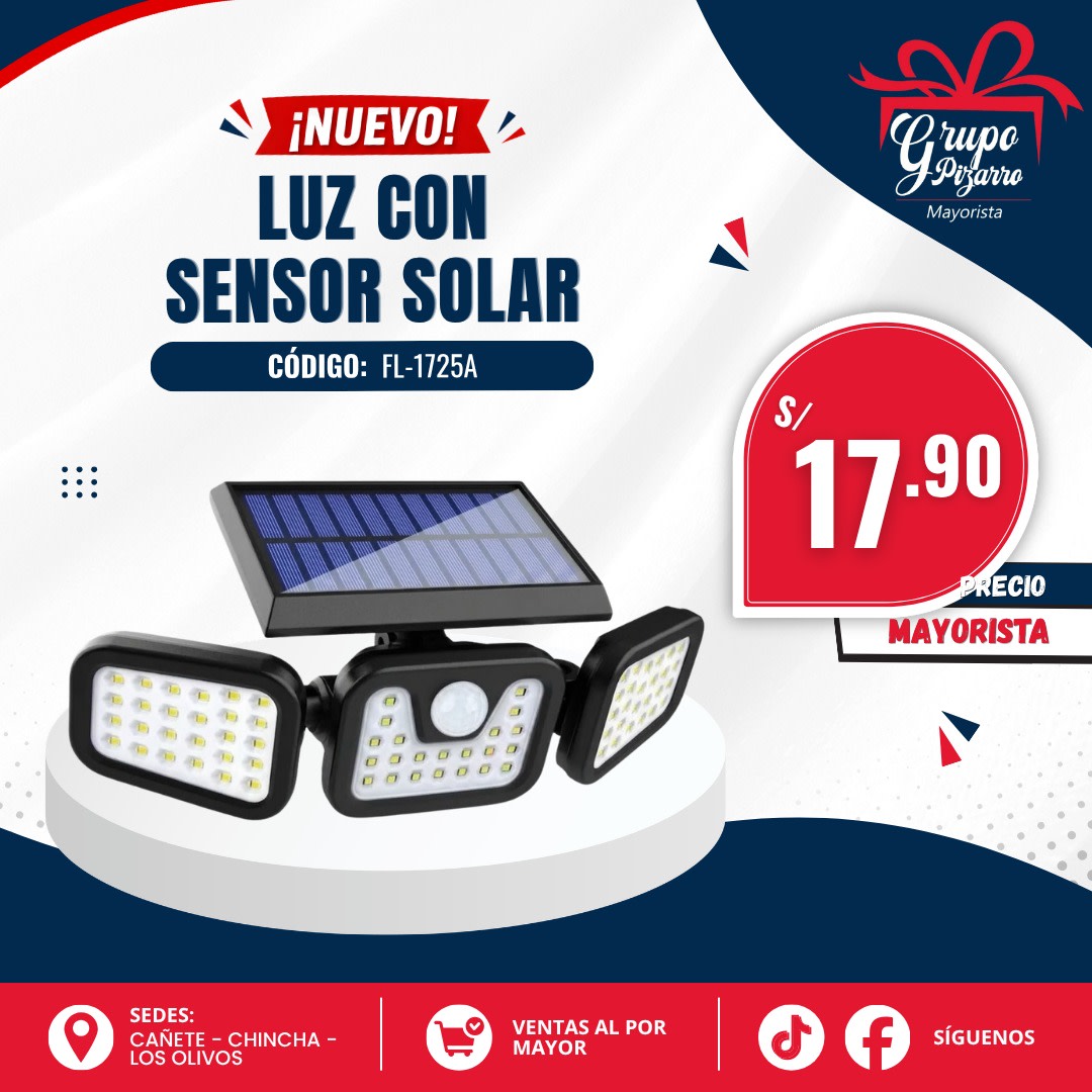 LAMPARA SOLAR FL-17245A1