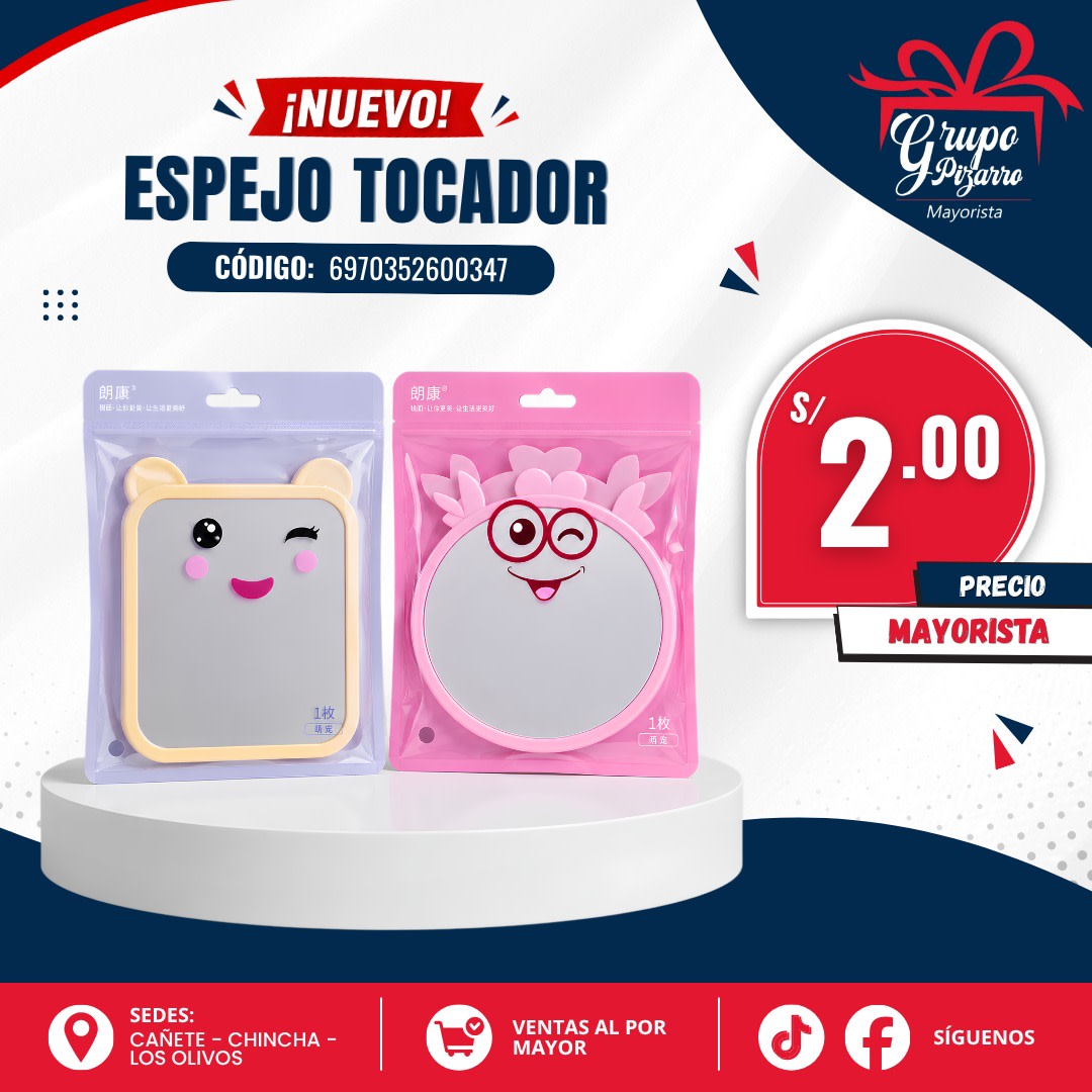 ESPEJO TOCADOR KWAII2