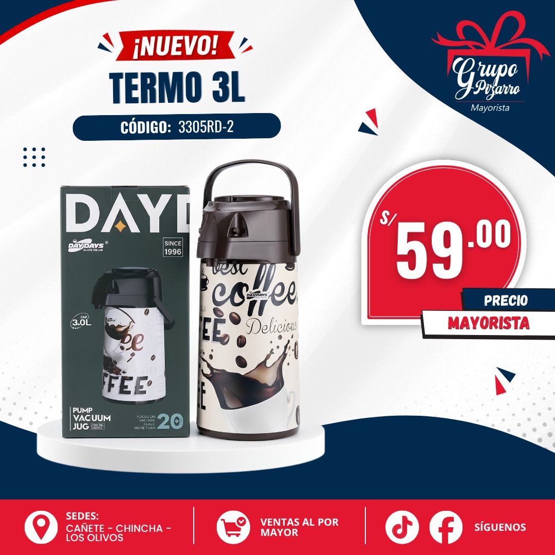 TERMO 3.0L DAY DAYS3