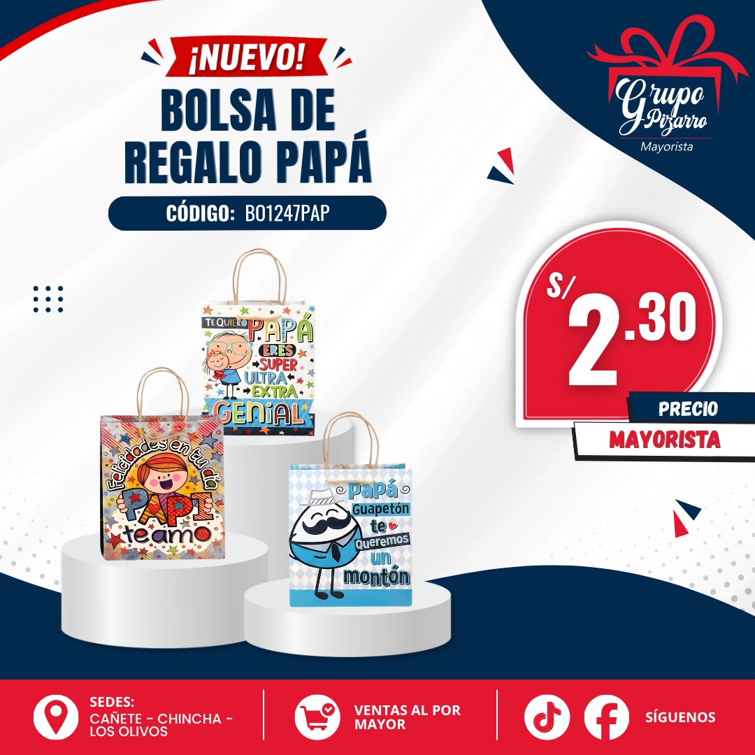 BOLSA DE REGALO PAPA GO1