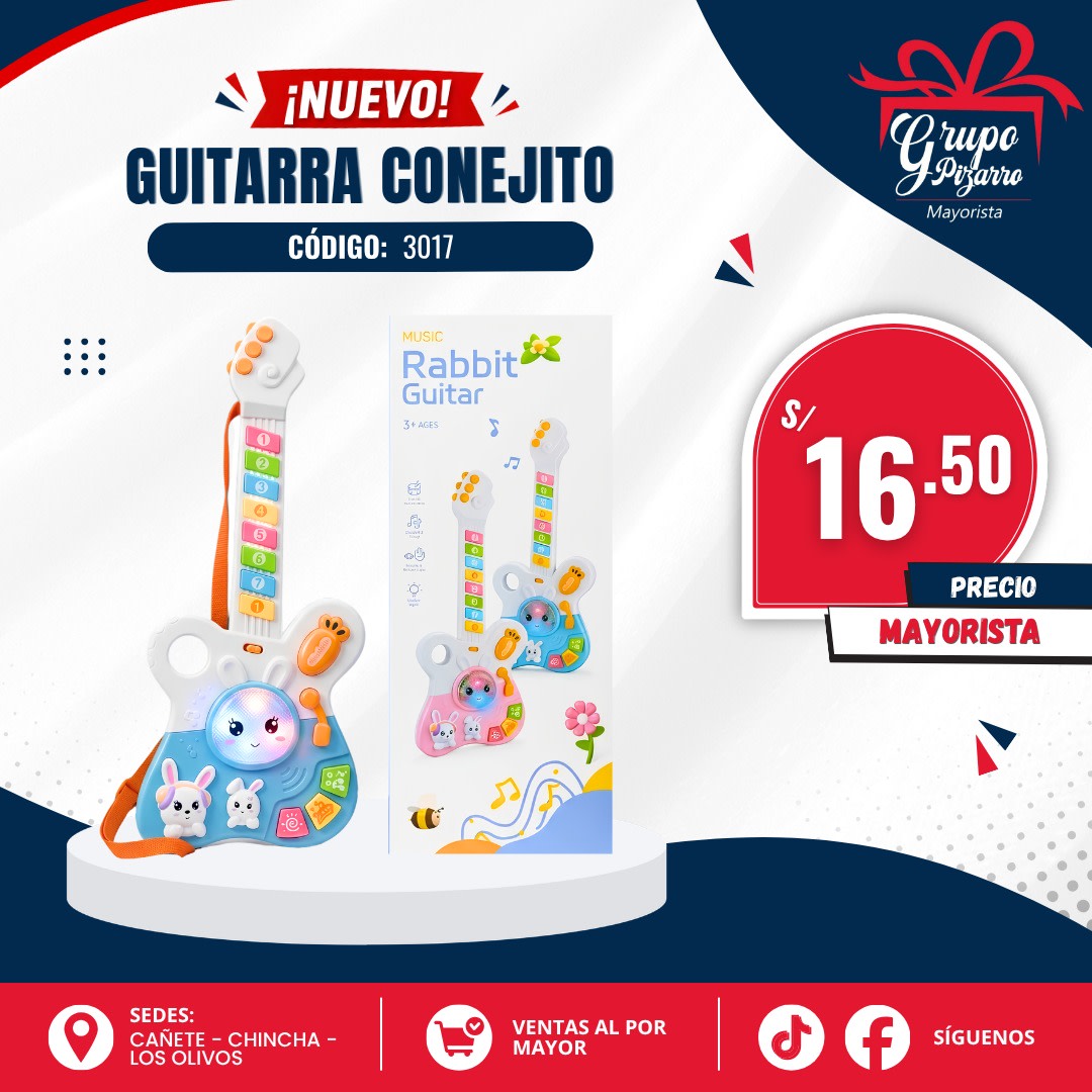 GUITARRA RABITH MUSICAL 30171
