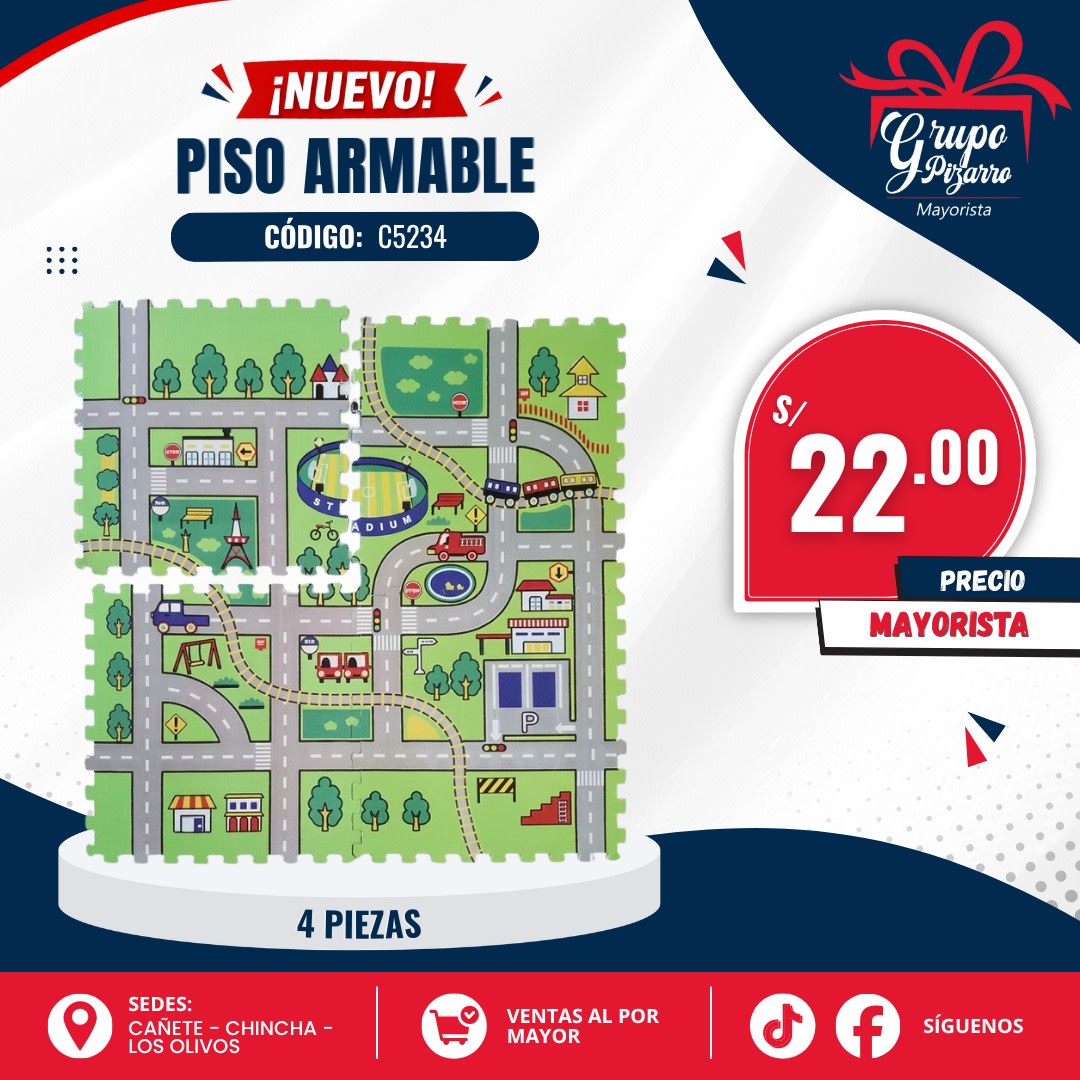 PISO ARMABLE C52341