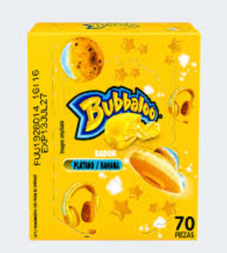 BUBBALOO PLATANO  70PZS1
