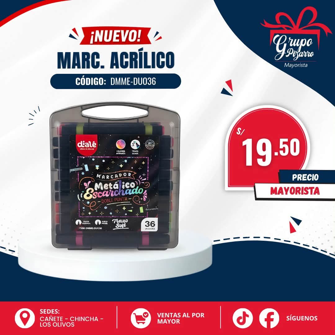 PLUMON METALICO X36 TRAZO SOFT1