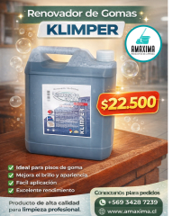 RENOVADOR DE GOMAS KLIMPER 5 LITROS