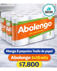 MANGA TOALLA ABOLENGO MINI 3X10 MTS