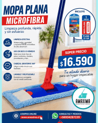 MOPA AVION MICROFIBRA 35 CMS VIRUTEX
