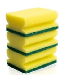 3 ESPONJAS ACANALADAS