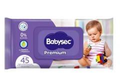 3 TOALLITAS BABYSEC AGUA 45 UNID