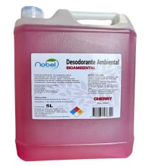 DESODORANTE AMBIENTAL NOBEL CHERRY 5 LTRS