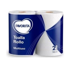 TOALLA PAPEL FAVORITA 2X22 MTR