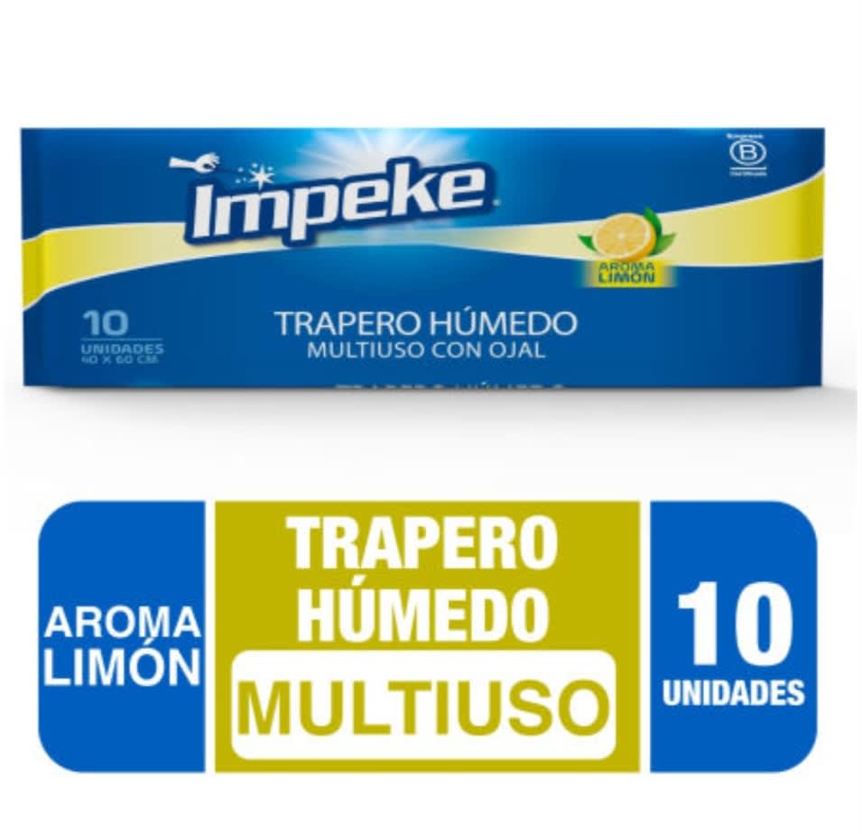 TRAPERO HUMEDO IMPEKE 10 UNID1