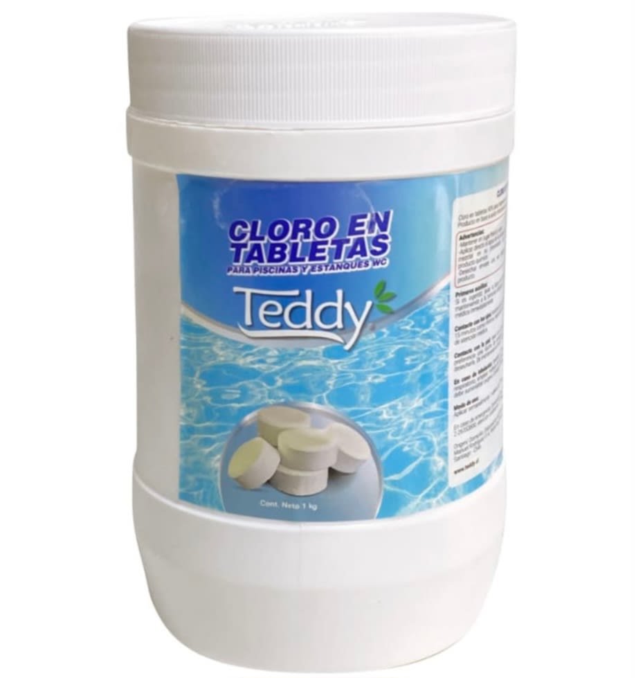 CLORO EN TABLETAS TEDDY 1 KG1
