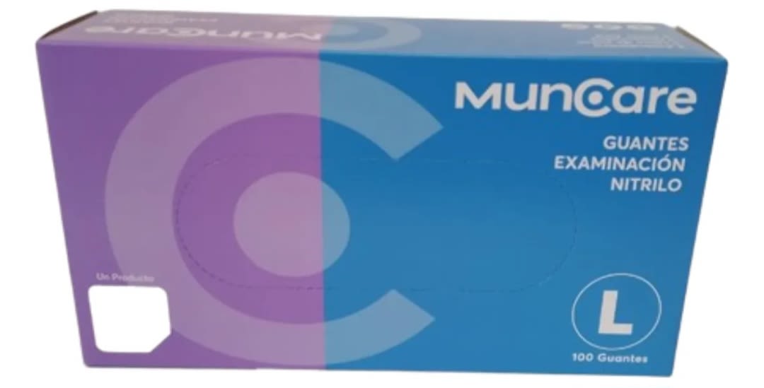 CAJA GUANTES NITRILO MUNCARE4