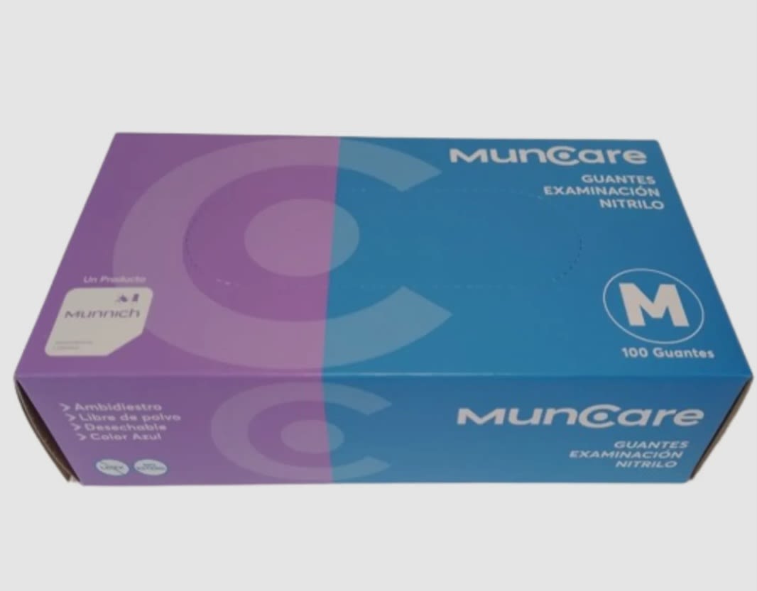 CAJA GUANTES NITRILO MUNCARE3
