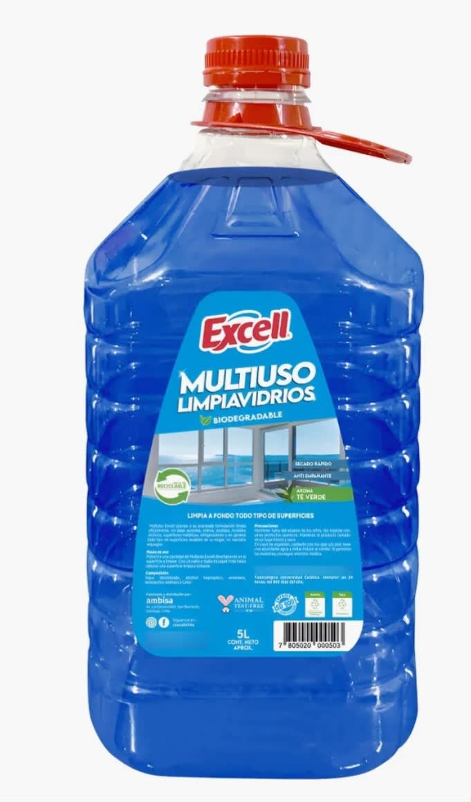 LIMPIAVIDRIOS EXCELL 5 LITROS1