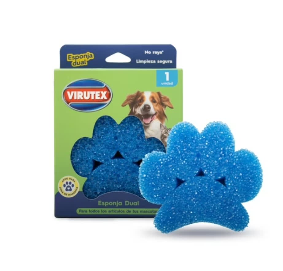 ESPONJA DUAL VIRUTEX PETS1