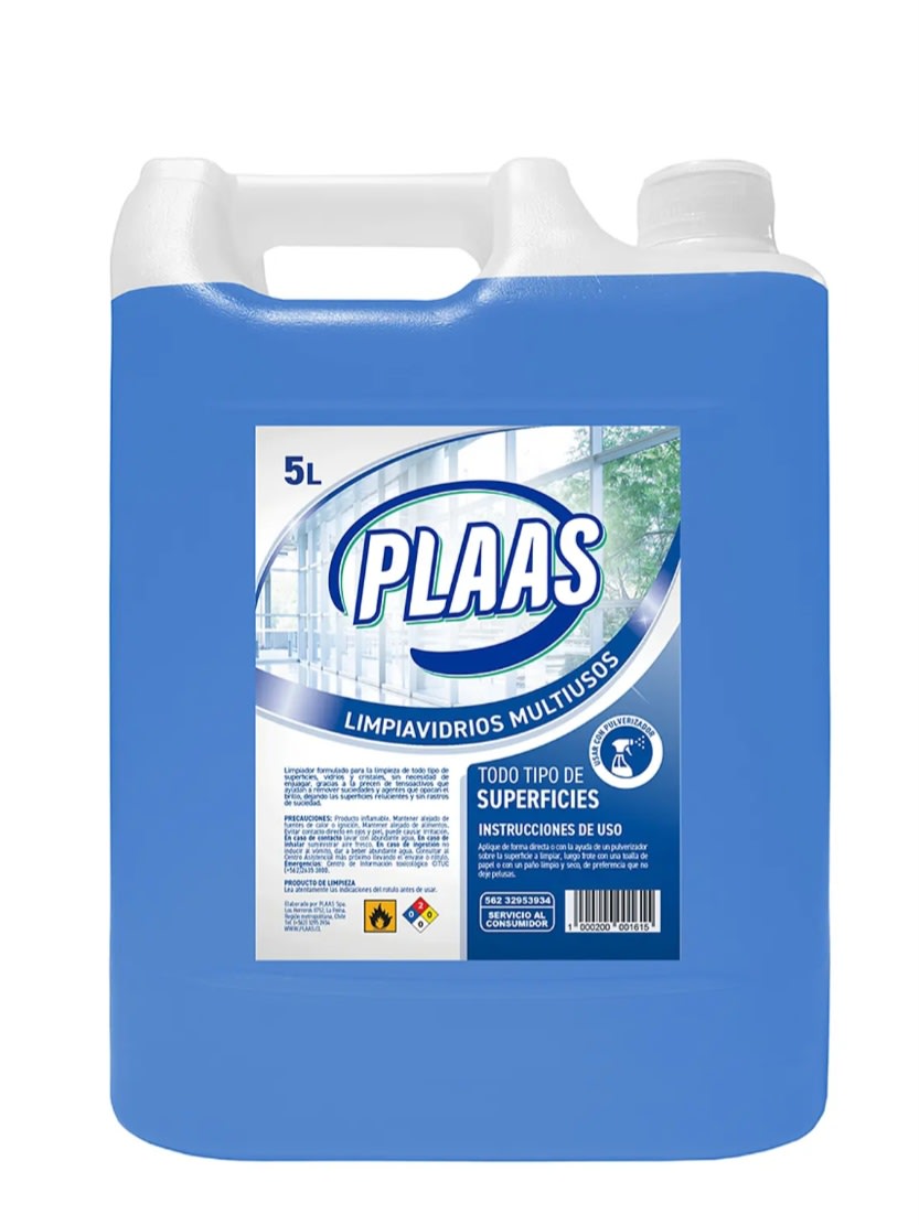 LIMPIAVIDRIOS PLAAS 5 LITROS1