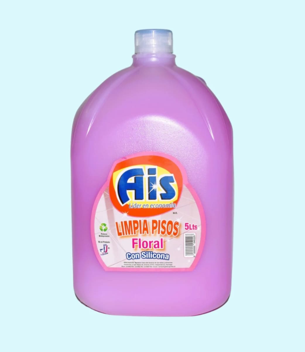 AIS LIMPIAPISOS 5 LITROS CON SILICONA1