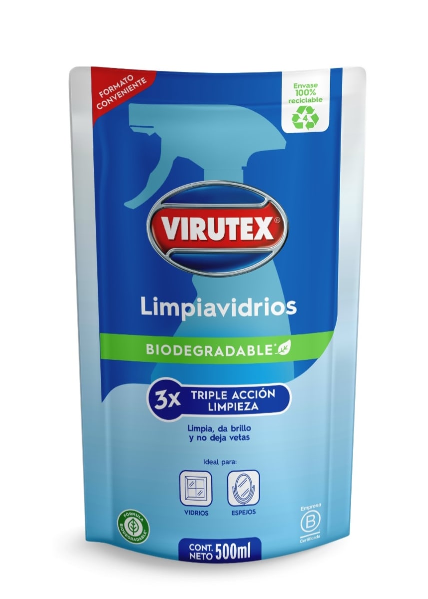 DOYPACK LIMPIAVIDRIOS VIRUTEX 500 ML1