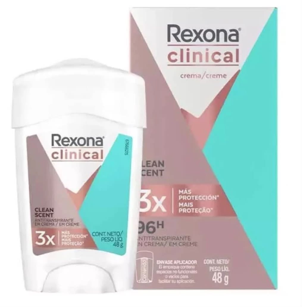 2 REXONA CLINICAL CLEAN SCENT X $8.0001