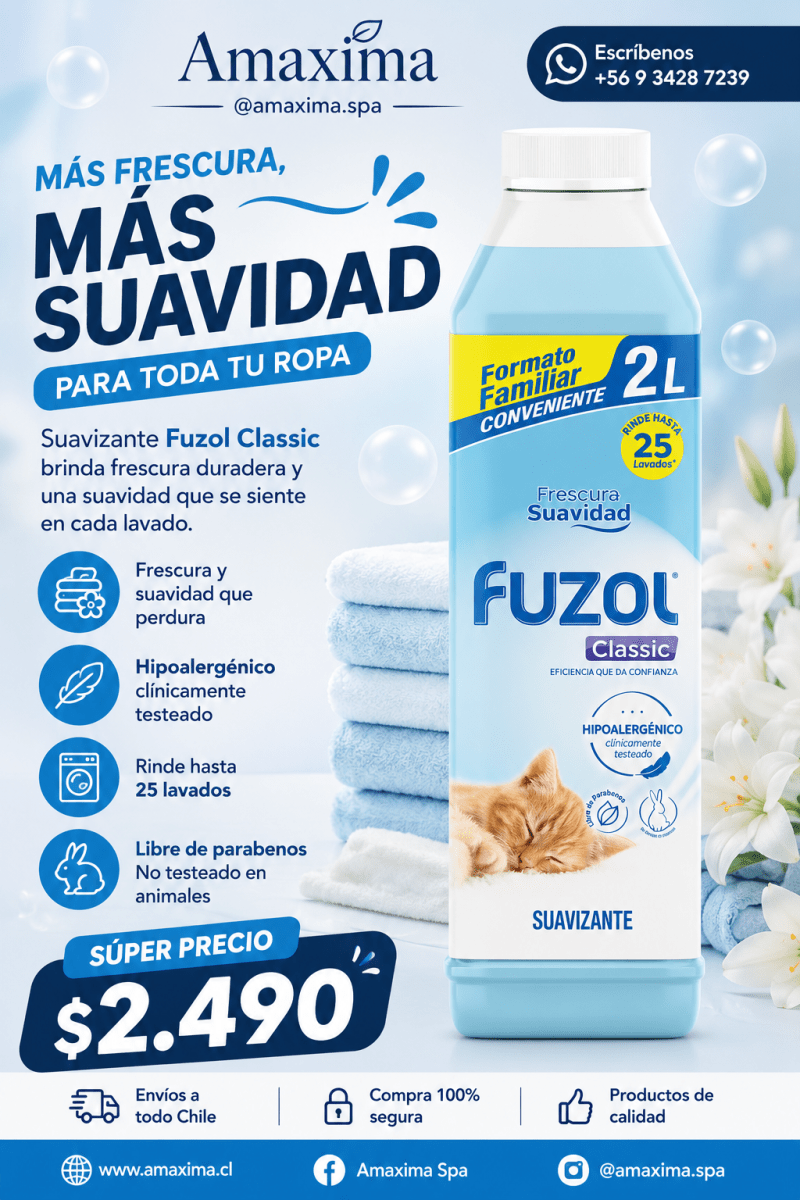 SUAVIZANTE FUZOL 2 LITROS2