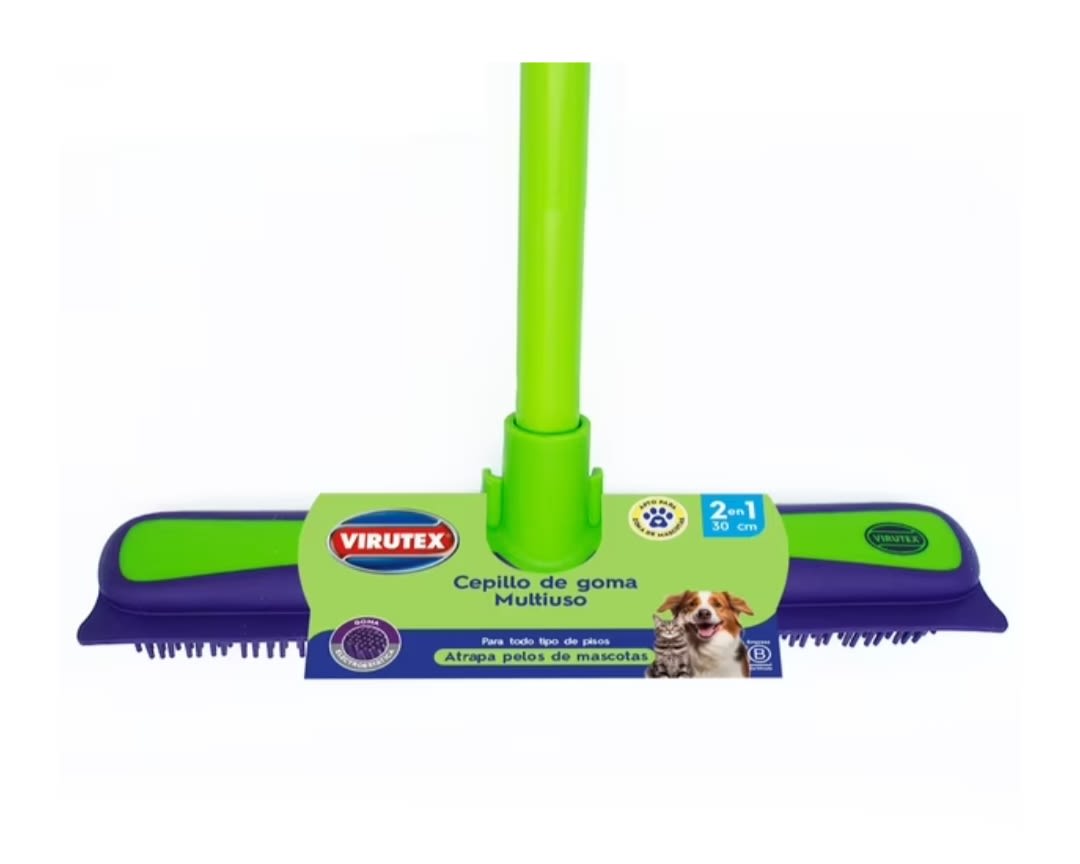 CEPILLO GOMA VIRUTEX PETS 2 EN 11