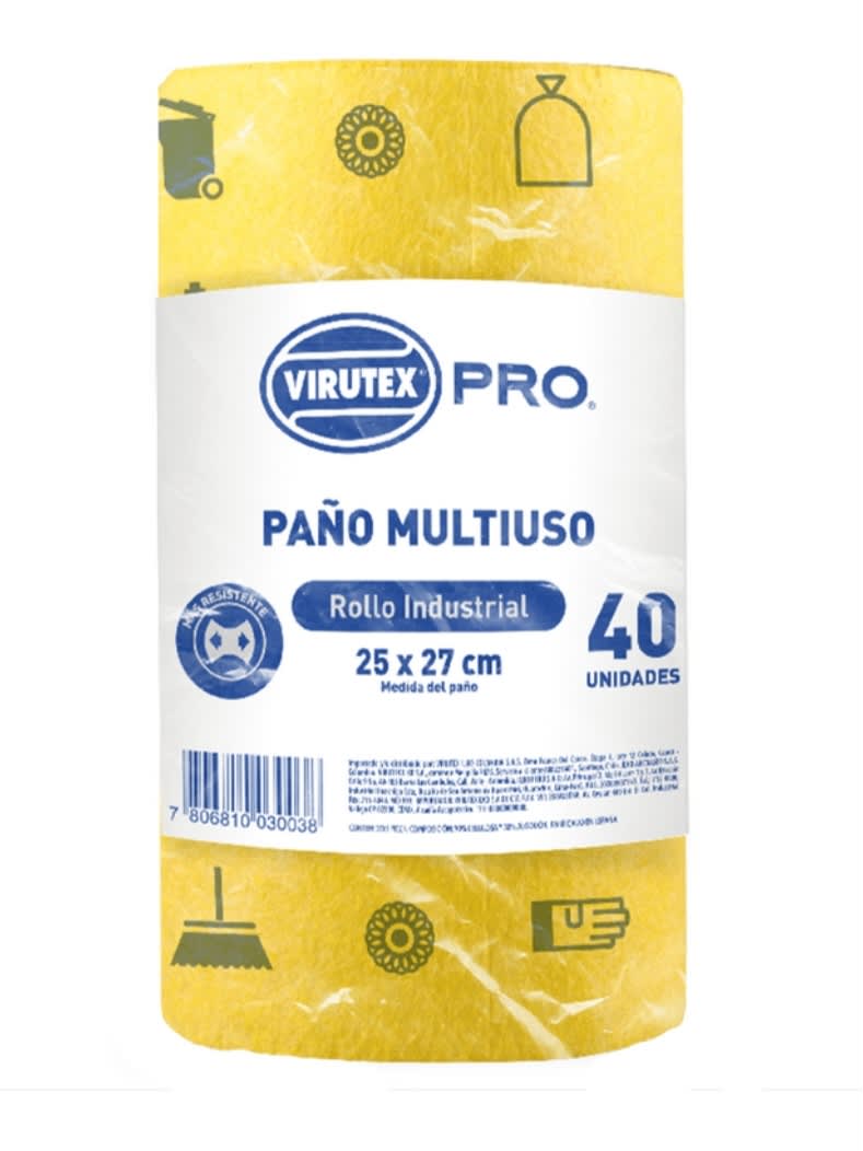 PANO MULTIUSO ROLLO X40 VIRUTEX PRO1